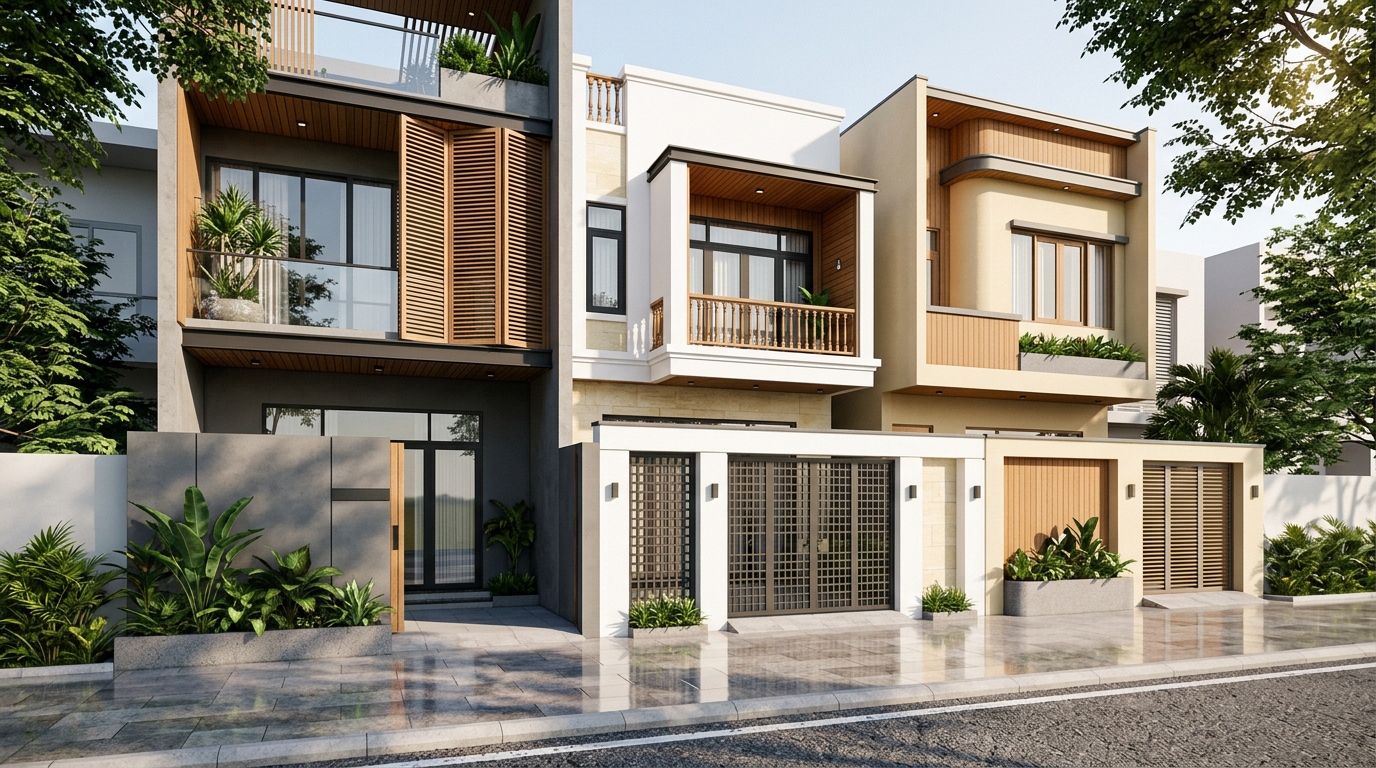 Mẫu Nhà Ống 2 Tầng Đẹp - 40+ Thiết Kế Thực Tế 2026 Mẫu Nhà Ống 2 Tầng Đẹp - 40+ Thiết Kế Thực Tế 2026