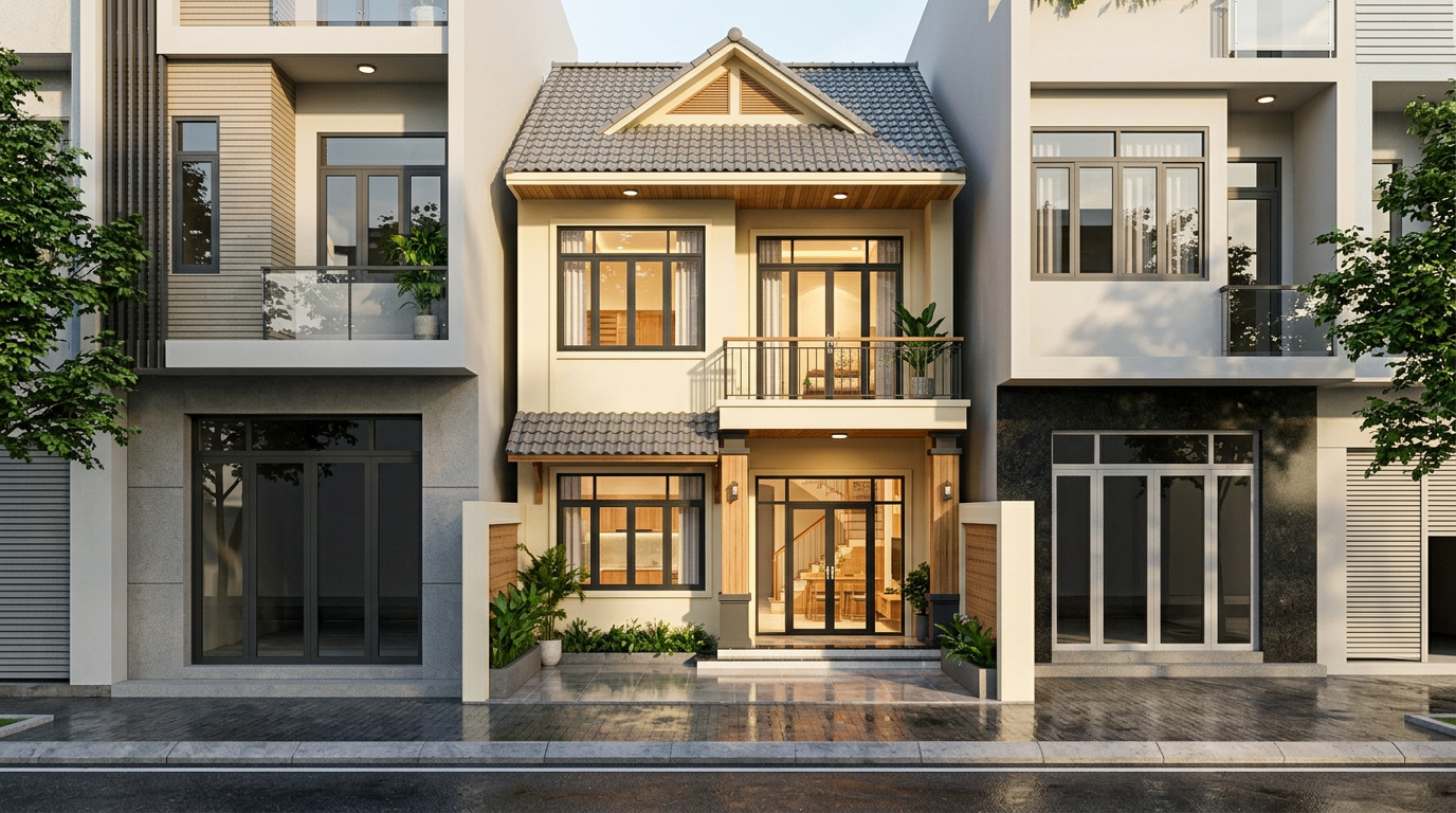 Mẫu Nhà Ống 2 Tầng Đẹp - 40+ Thiết Kế Thực Tế 2026 Mẫu Nhà Ống 2 Tầng Đẹp - 40+ Thiết Kế Thực Tế 2026