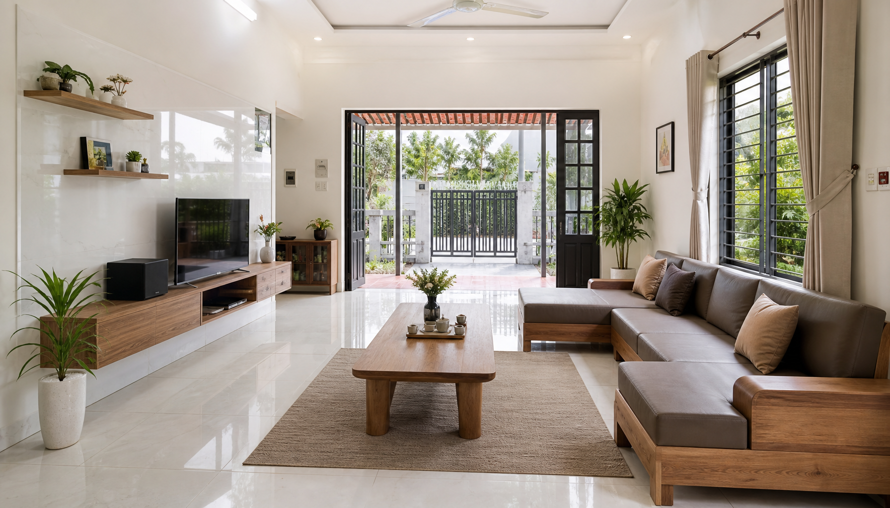 Bản Vẽ Nhà Cấp 4 3 Phòng Ngủ 100m² Bản Vẽ Nhà Cấp 4 3 Phòng Ngủ 100m²