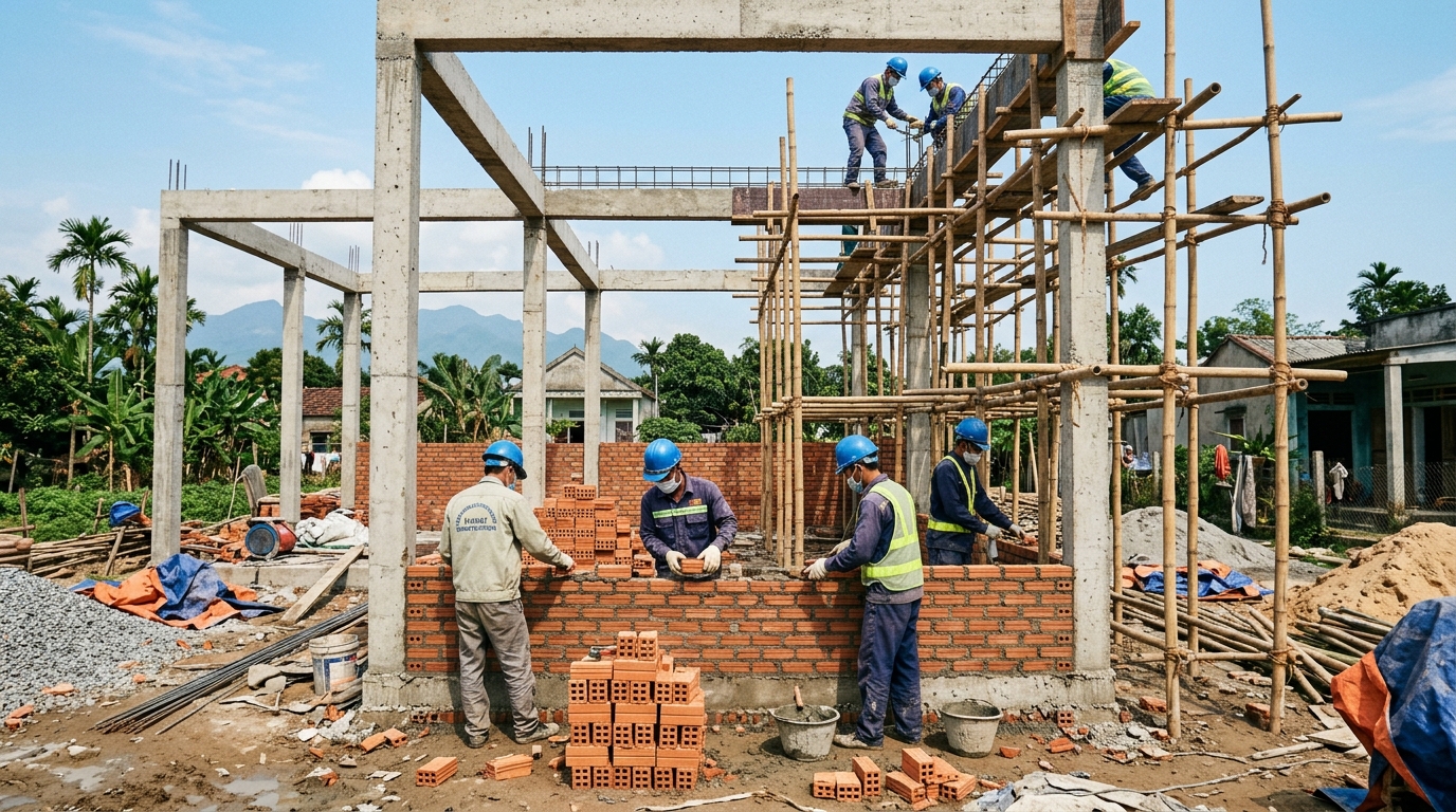 Dịch Vụ Xây Nhà Trọn Gói Uy Tín Tại Hà Nội Dịch Vụ Xây Nhà Trọn Gói Uy Tín Tại Hà Nội