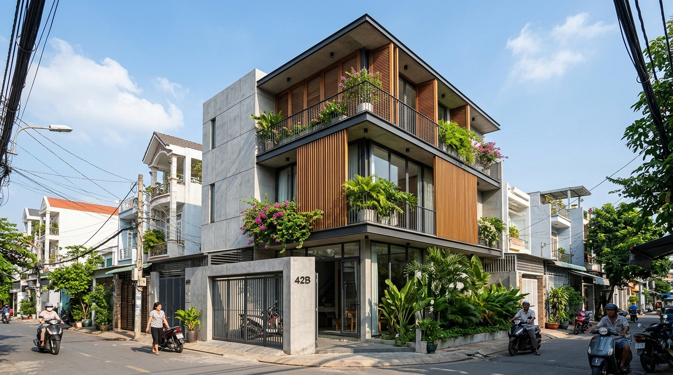 Thiết Kế Nhà Phố Hiện Đại 2026 — Mẫu Nhà Ống Đẹp & Báo Giá Thiết Kế Nhà Phố Hiện Đại 2026 — Mẫu Nhà Ống Đẹp & Báo Giá