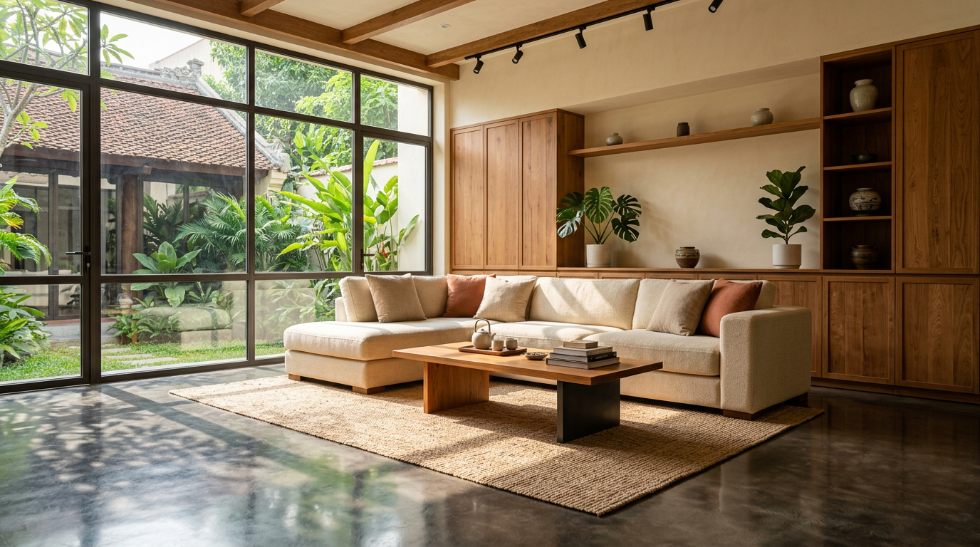 Thiết Kế Nội Thất Phòng Khách Đẹp 2026 - Xu Hướng Mới Thiết Kế Nội Thất Phòng Khách Đẹp 2026 - Xu Hướng Mới