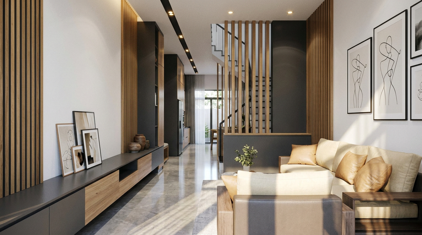 Thiết Kế Nội Thất Phòng Khách Đẹp 2026 - Xu Hướng Mới Thiết Kế Nội Thất Phòng Khách Đẹp 2026 - Xu Hướng Mới