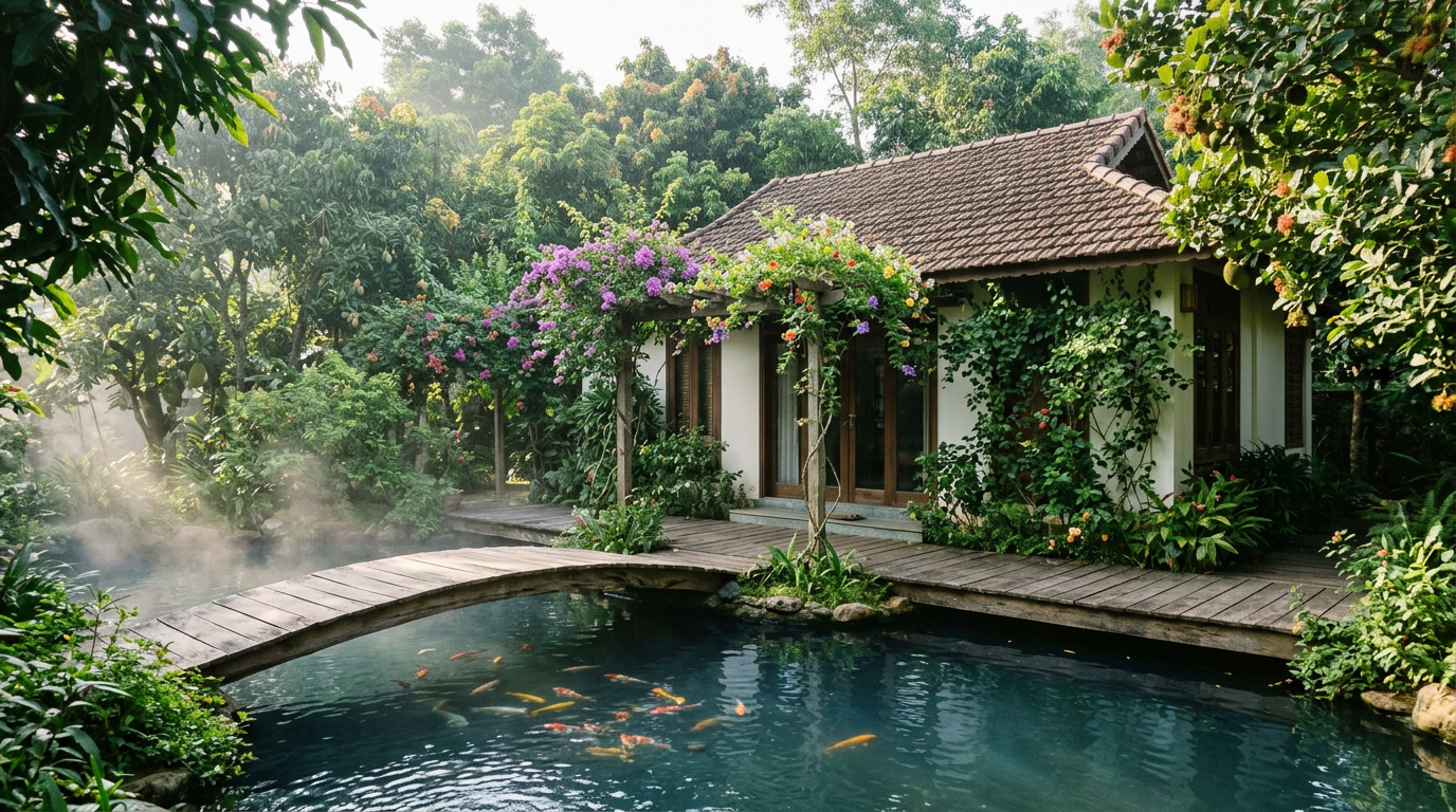 Mẫu Nhà Vườn Đẹp Ở Nông Thôn — 20 Thiết Kế Xanh Mát Mẫu Nhà Vườn Đẹp Ở Nông Thôn — 20 Thiết Kế Xanh Mát