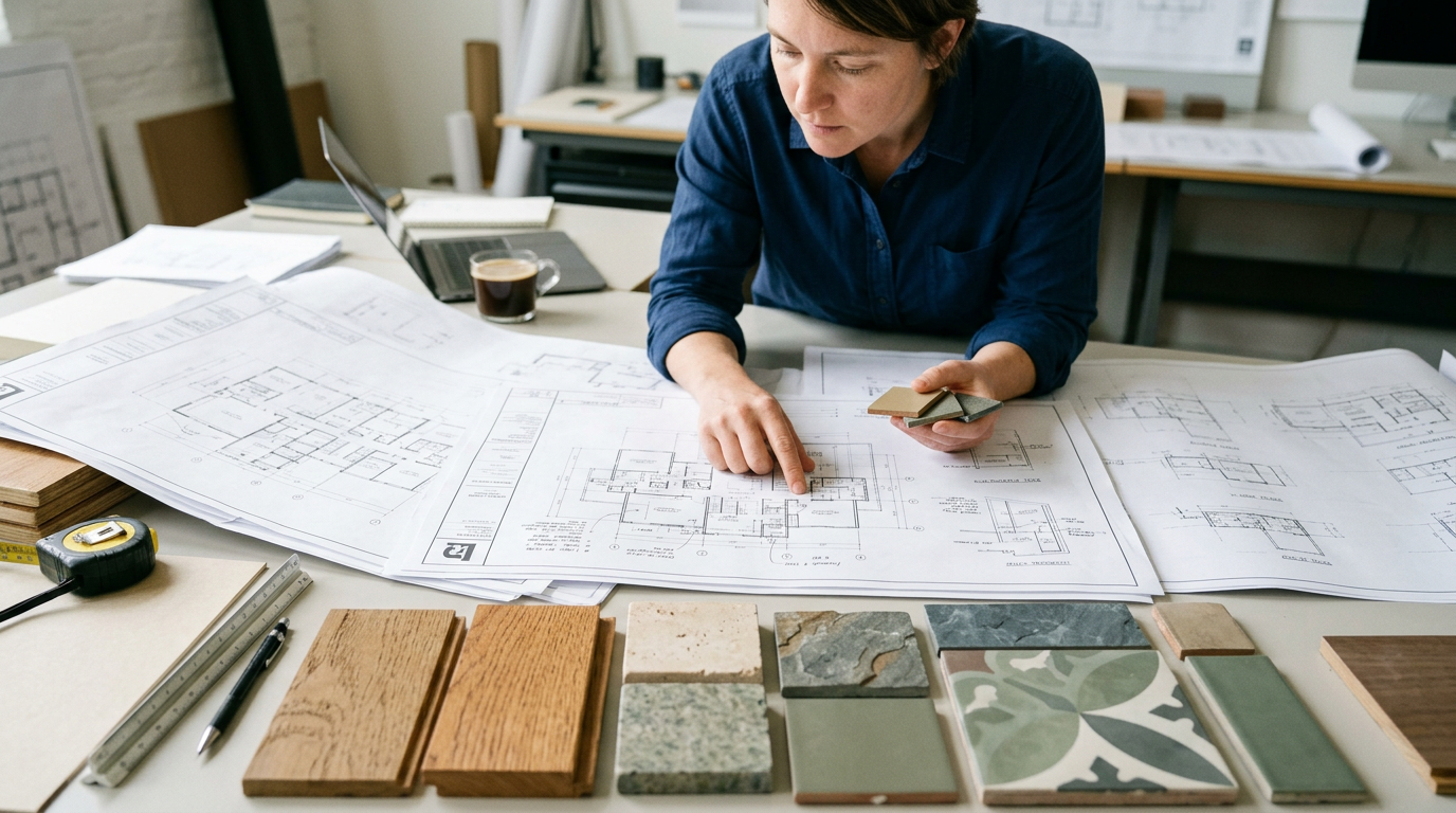 Quy Trình Thiết Kế Nội Thất Từ A-Z — Hướng Dẫn 2026 Quy Trình Thiết Kế Nội Thất Từ A-Z — Hướng Dẫn 2026