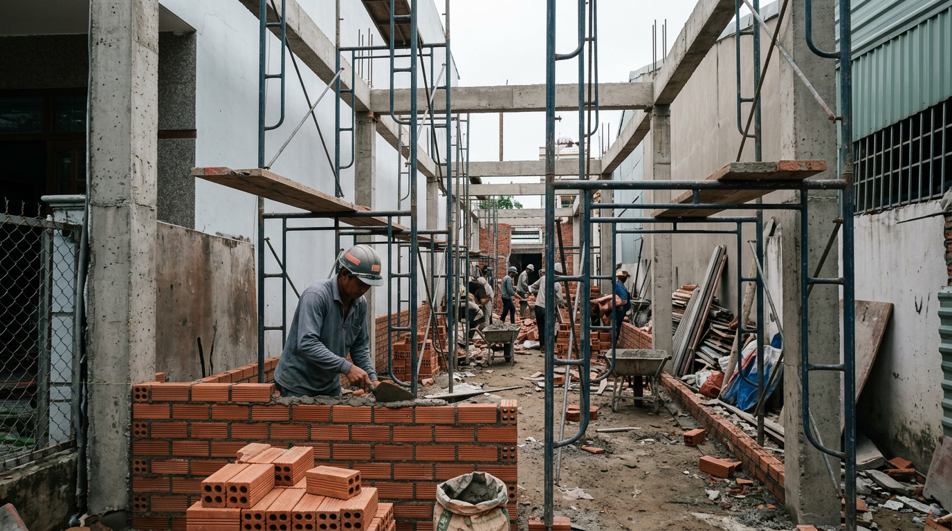 Mẫu Nhà 5x20 200 Triệu — Bản Vẽ & Chi Phí Chi Tiết Mẫu Nhà 5x20 200 Triệu — Bản Vẽ & Chi Phí Chi Tiết