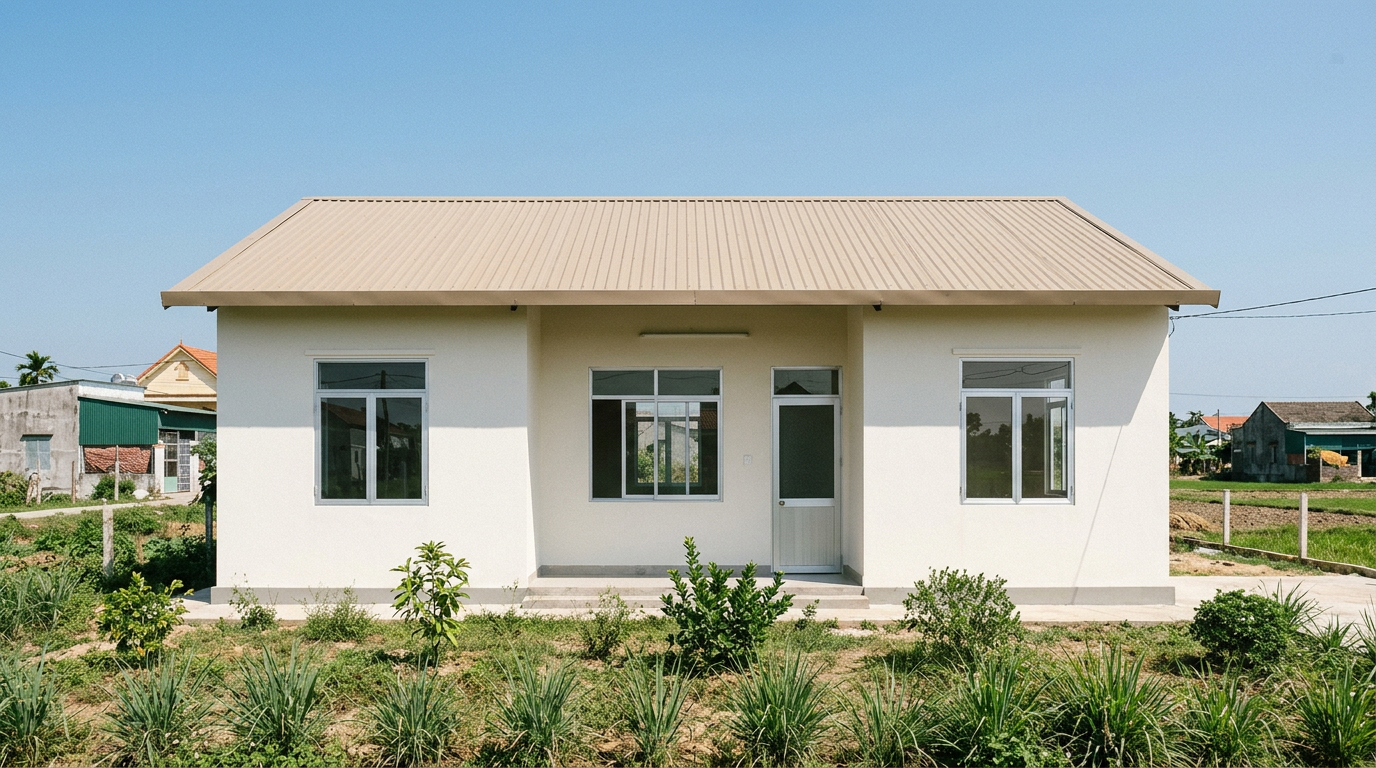 Mẫu Nhà Cấp 4 Đẹp Giá Rẻ 100–300 Triệu 2026 Mẫu Nhà Cấp 4 Đẹp Giá Rẻ 100–300 Triệu 2026