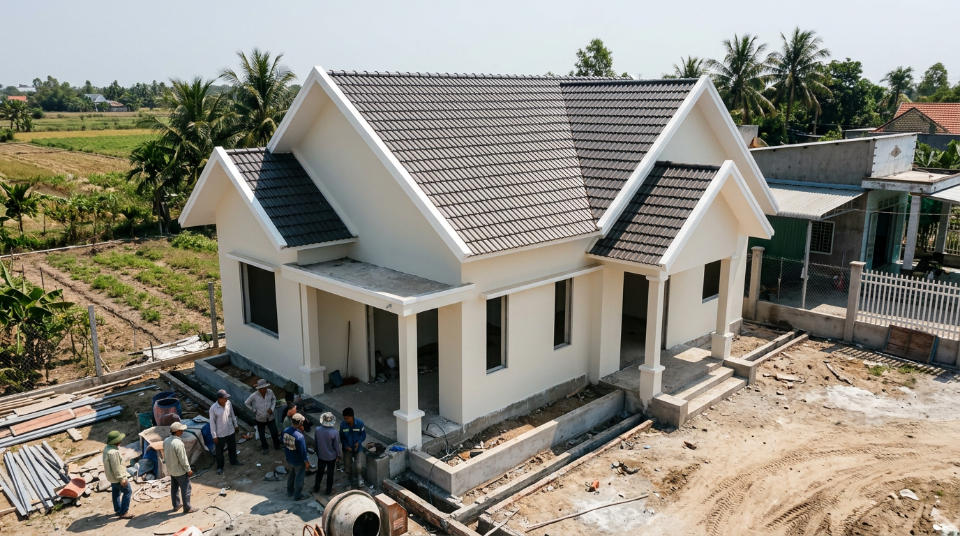 Nhà Cấp 4 Đơn Giản Nhất — 20 Mẫu Tiết Kiệm Tối Đa Nhà Cấp 4 Đơn Giản Nhất — 20 Mẫu Tiết Kiệm Tối Đa