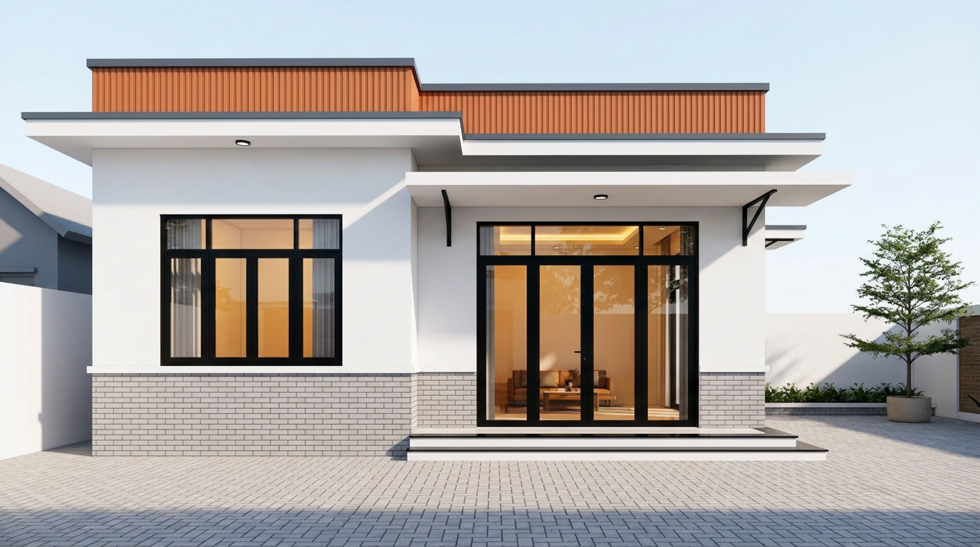 Mẫu Nhà Cấp 4 Đơn Giản Đẹp — 50 Ý Tưởng Tiết Kiệm 2026 Mẫu Nhà Cấp 4 Đơn Giản Đẹp — 50 Ý Tưởng Tiết Kiệm 2026