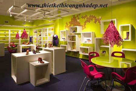 Thiết kế showroom cửa hàng theo phong cách hiện đại