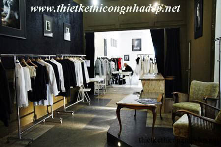 showroom quần áo thời trang