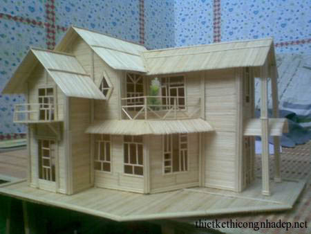 Mẫu mô hình thiết kế nhà nhỏ đẹp