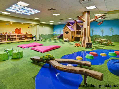 Thiết kế không gian vui chơi cho trẻ em