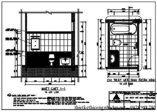 thiet ke nha 1 tang dep dien tich 8.5x25 met 5 - Thiết kế nhà 1 tầng đẹp diện tích 8.5×24 m