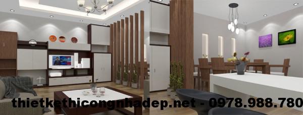Phòng khách và phòng ăn NDNC44