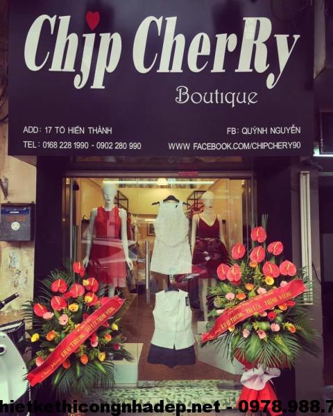 Mặt tiền shop Chjp Cherry