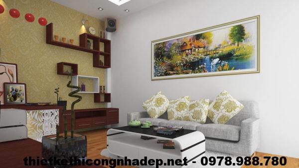 Thiết kế nội thất phòng khách NDNTPK1
