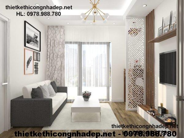 Thiết kế nội thất nhà chung cư 70m2 đáng mơ ước ở Hà Nội
