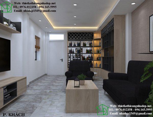 Thiết kế nội thất chung cư Nguyễn Trãi NDNTCC14