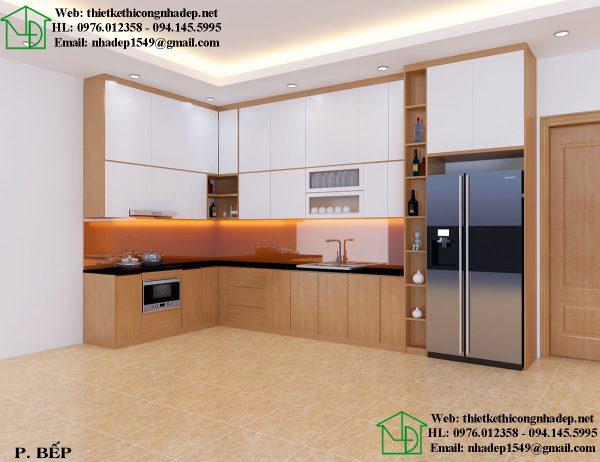 Thiết kế phòng ăn nội thất chung cư 60m2 nhỏ gọn và tiện nghi