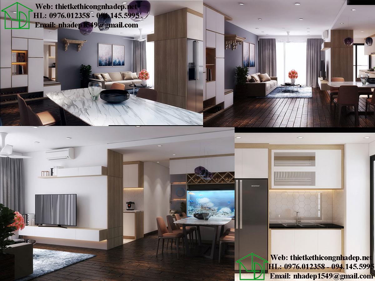 Thiết kế chung cư giá rẻ tại Legend Tower Hà Nội NDNTCC39