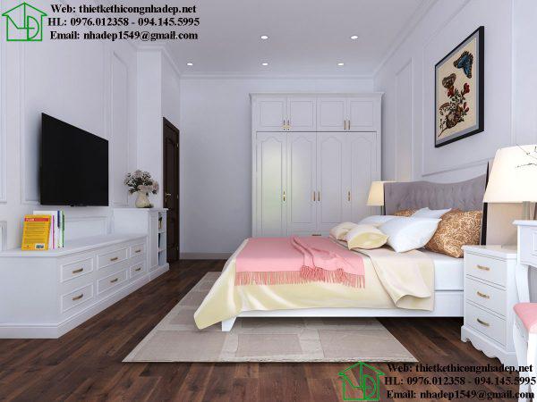 Thiết kế nội thất phòng ngủ 20m NDNTPN4