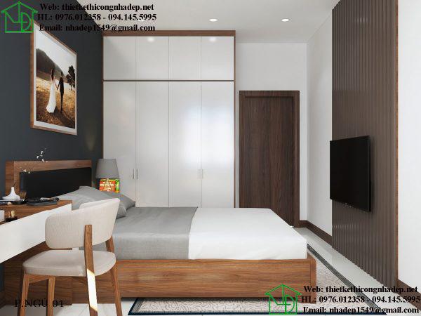 Thiết kế nội thất phòng ngủ master NDTKNT5