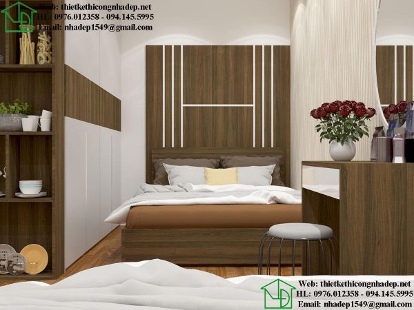 Thiết kế nội thất phòng ngủ NDNTCC40