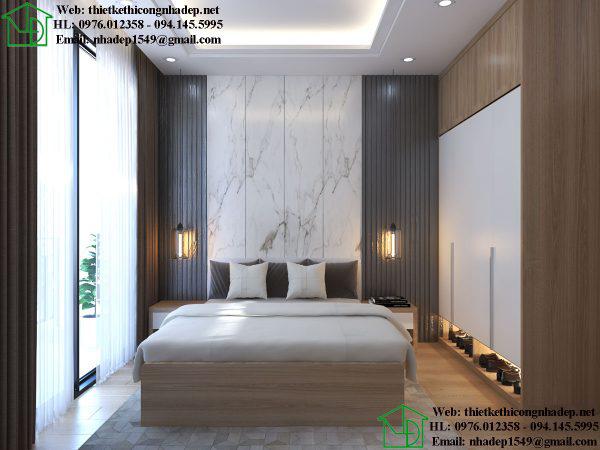 Thiết kế phòng ngủ hiện đại đẹp NDNTPN5