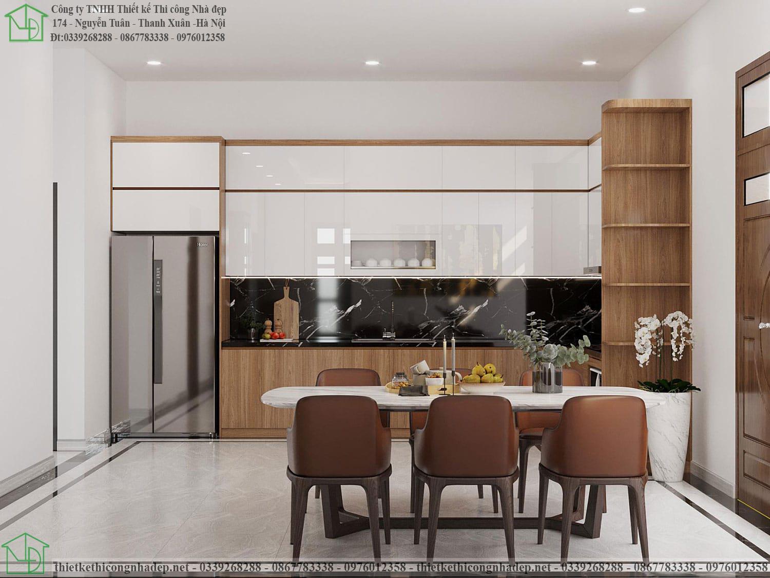 Thiết kế nội thất phòng bếp đẹp NDNC4127