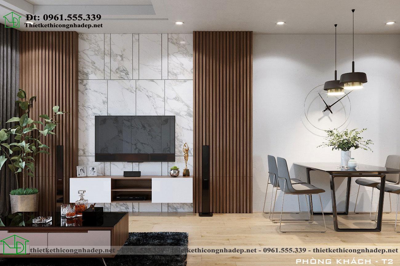 Thiết kế nội thất nhà phố 5 tầng 4x10m giá rẻ tại Hà Nội NDTKNT7