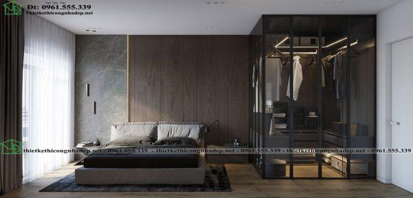 26+ thiết kế phòng ngủ có phòng thay đồ ấn tượng nhất năm