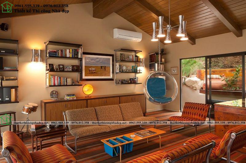 4 tips thiết kế nội thất phòng khách phong cách vintage cho bạn