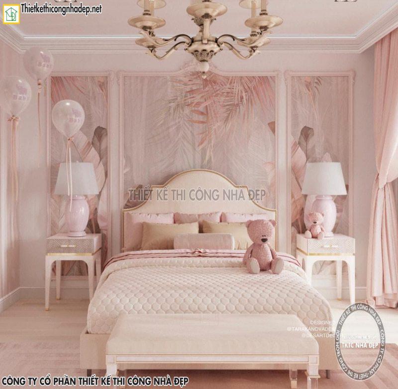 Bộ sưu tập 100 mẫu phòng ngủ màu hồng dành cho phái đẹp đầy ấn tượng